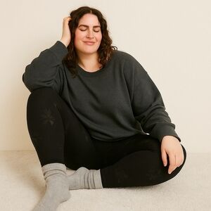 Torrid Full-Length Pocket Legging - Spoken Floral Deep Black - NWT - Size 4